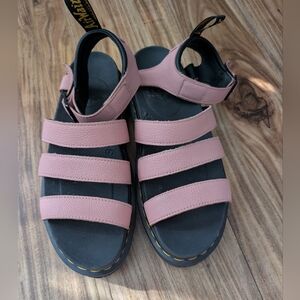 Dr. Martens Pink Pisa Sandals